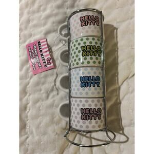 Hello Kitty Espresso Mugs - Set of Four - BRAND NEW